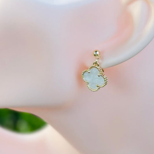 Clover Hanging Earrings Pair